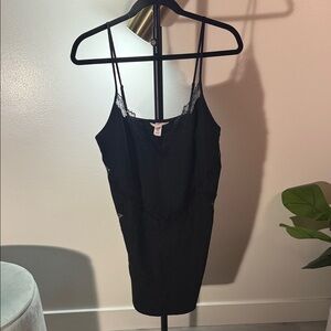 Silky Victoria's Secret fit n flare Black Lace Chemise